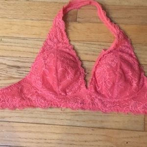 Pink lace Bralette